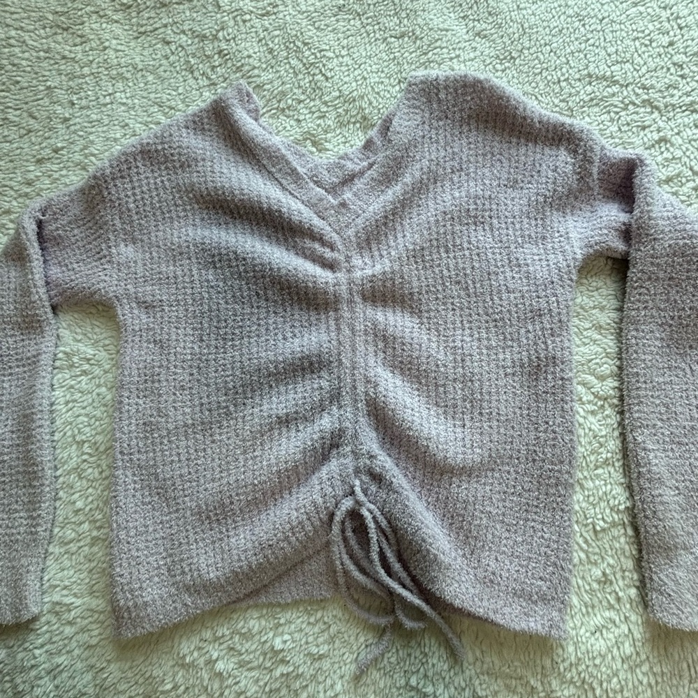 Soft pink sweater